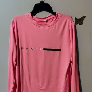 Pink Long Sleeve Top